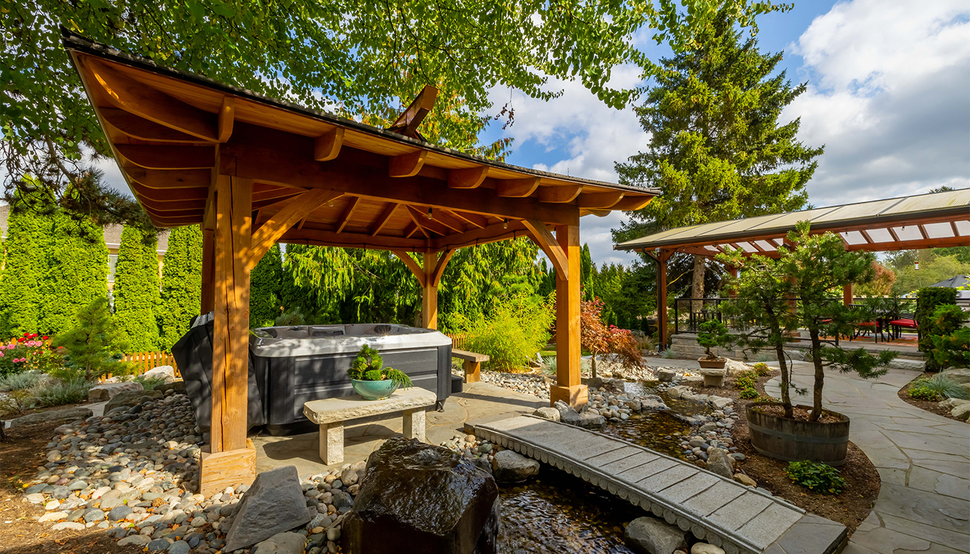 outdoor pergola and patio cover